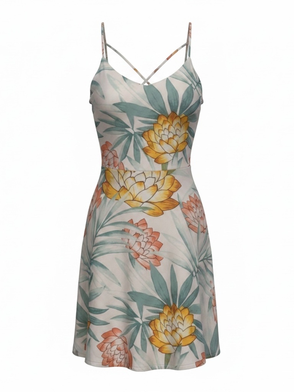 ⭐️ Forever 21 - LIKE NEW  - summer dress with spaghetti straps. Size small.
